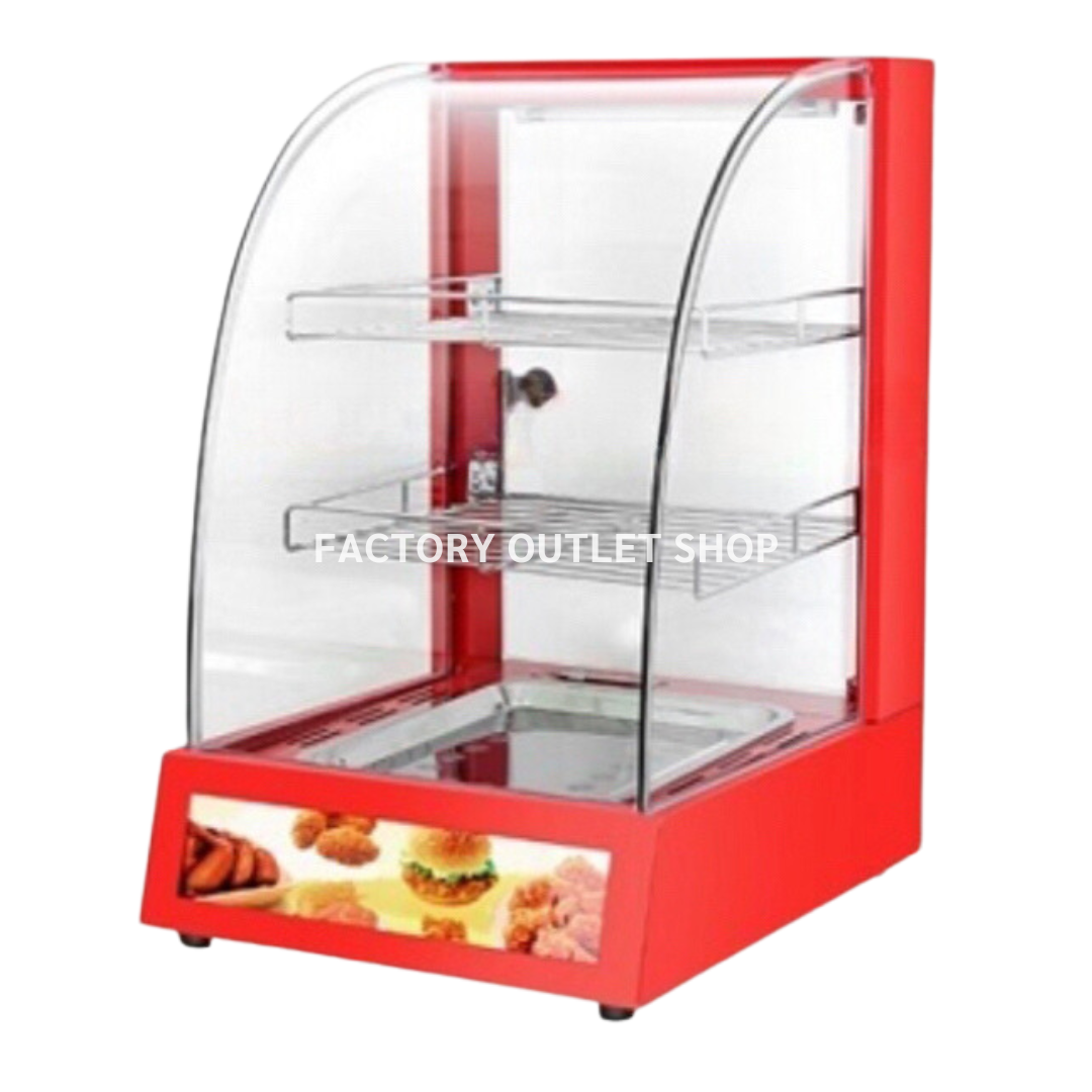 ตู้โชว์อุ่นอาหาร ตู้อุ่นร้อน ตู้โชว์พาย ตู้อุ่นอาหาร Food Warmer Display