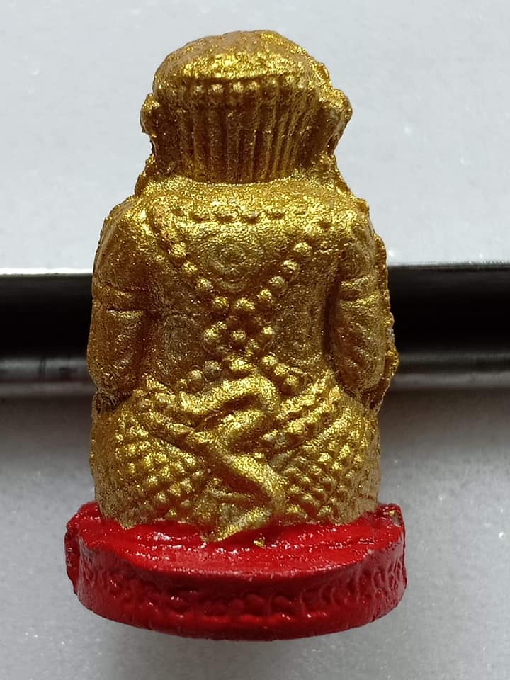 หนุมาน เนื้อผงชมพูนุช ผสมว่าน108 วัดซับลำใยปี 43 หลวงปู่หมุนและอาจารย์ตั้ว ปลุกเสก