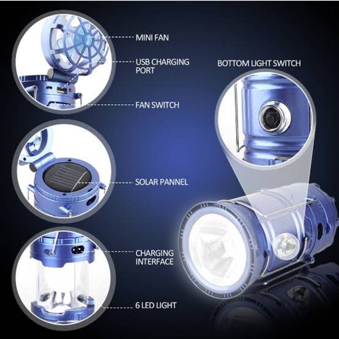 โคมไฟแคมป์ปิ้ง4in1 Magic cool camping lights 5806F/5807Fโคมไฟฉุกเฉินเอนกประสงค์