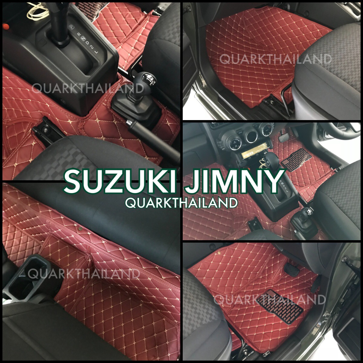 พรม6D พรีเมี่ยม SUZUKI JIMNY ทุกรุ่น เต็มคัน