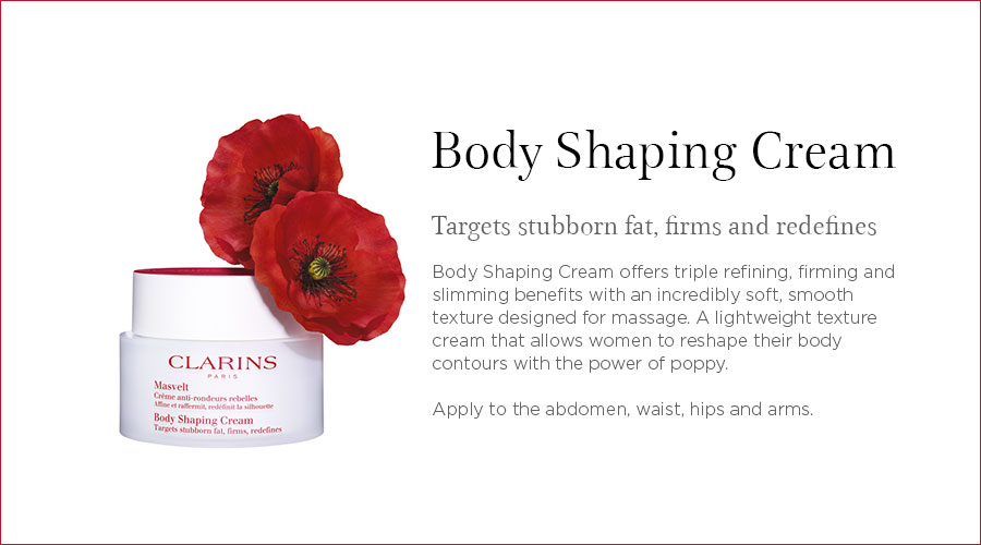 (ลดพิเศษ 50% Tester ไซส์จริง no box) Clarins Body Contouring Cream 200mL ครีมกระชับสัดส่วน ด้วยส่วนผสมจากไผ่ ดอกป็อปปี้ กาแฟอีน เข้าสลายและชะลอการเกิดไขมันส่วนเกินที่ลดยาก บริเวณส่วนต่าง ๆ ของร่างกาย