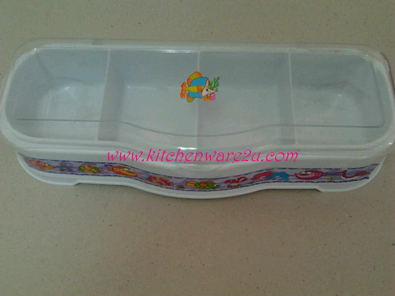 P06990 ใส่เครื่องปรุง สีขาว ขายดีมาก (ราคาส่งต่อ 12 โหล: 144 ชุด: เฉลี่ย 205 บาทต่อโหล)