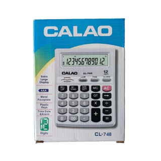 เครื่องคิดเลขพูดได้ภาษาไทยขนาดพกพาCALAOรุ่นCL-748