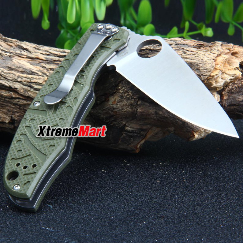 มีดพับ Genso Firebird FH923 Stainless steel Folding Knives (ด้ามสีเขียว)