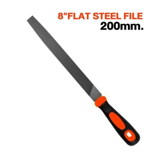 ตะไบเหล็กแบนขนาด8นิ้วตะไบแบน200มม.