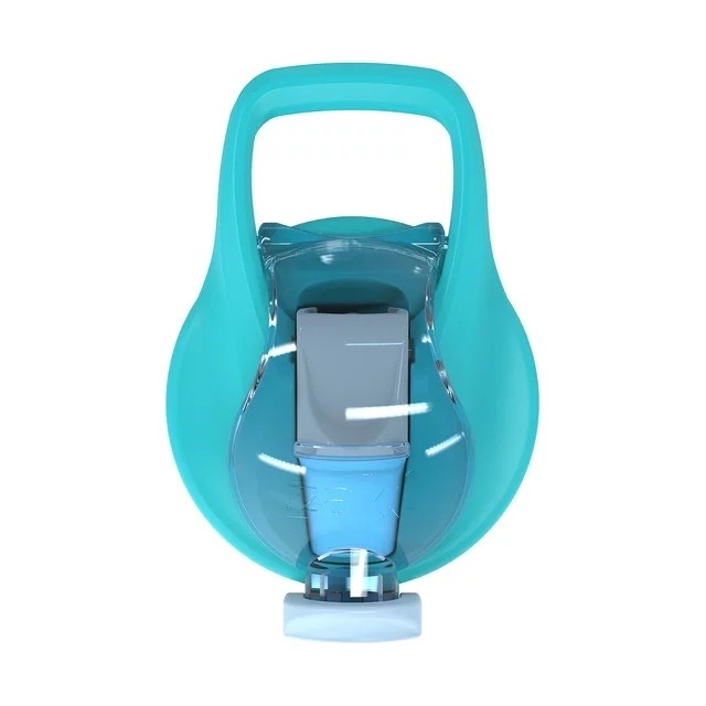 กระติกน้ำพร้อมหลอดดื่มสำหรับเด็ก Zak! Bluey 16 Oz. Reusable Water Bottle with Straw (Blue)