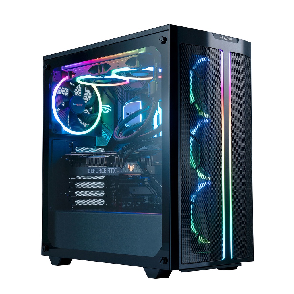 Be Quiet Light Wings ARGB PWM High-Speed 2500 RPM Fan Case 120mm / 140mm - Black