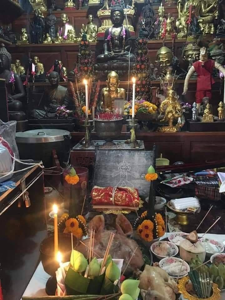 กุมาร หนูทองวลี เนื้อทองแดง ฐานก้นอุดผง ปี2563 #รับประกันแท้ - พระอาจารย์ปืน วัดลาดชะโด จ.อยุธยา