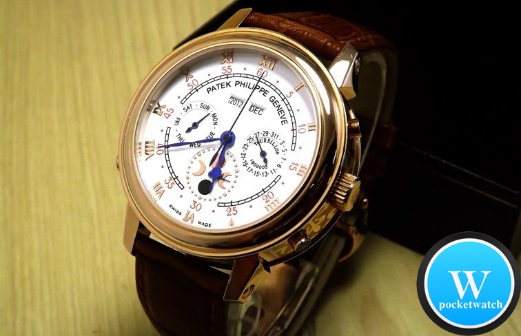 นาฬิกา Patek Philippe Grand Complications 43mm. 2 หน้าปัด
