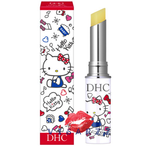 DHC Medicated Lip Cream Hello Kitty 1.5g ลิปบำรุงริมฝีปากคุณภาพเยี่ยมขายดีอันดับ 1 ในญี่ปุ่น ให้ความชุ่มชื้นและบำรุงให้ริมฝีปากไม่คล้ำ ชนะเลิศรางวัลThe Best cosmetics award