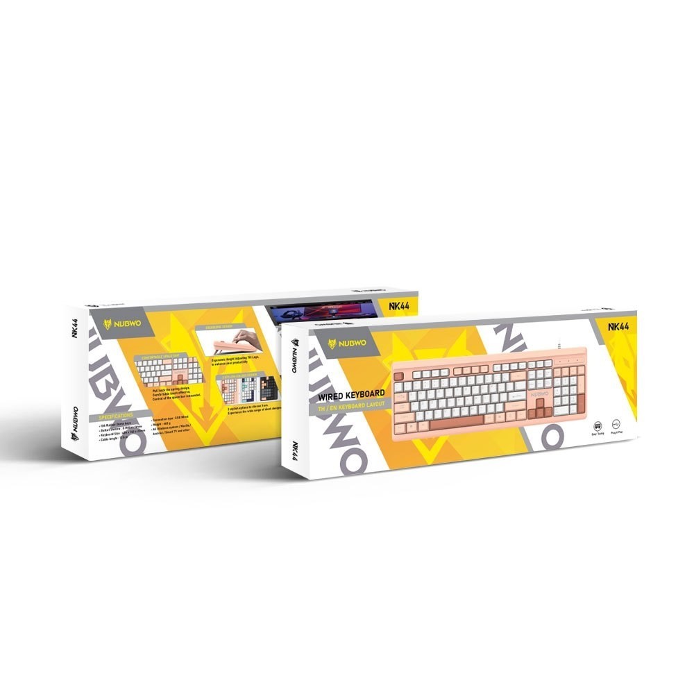 (TH/EN) คีย์บอร์ด Nubwo NK044 (keyboard USB)