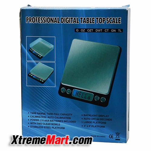 เครื่องชั่งดิจิตอล 500g x 0.01g Professional Digital Jewelry Electronic Scale Gold Silver