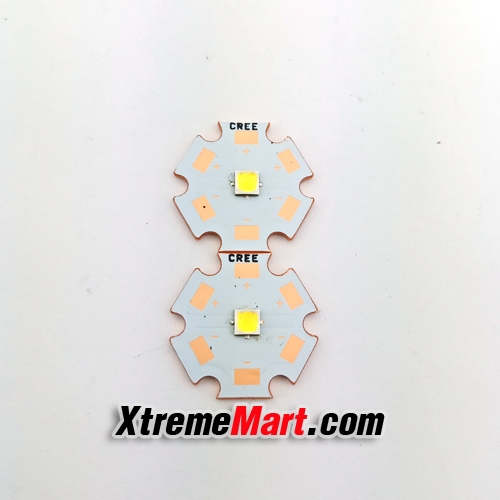 หลอด LED CREE XPL V5 แสงขาว 6500K 20mm ฐานทองแดง 1100LM High Power LED Lamp(หลอดละ)