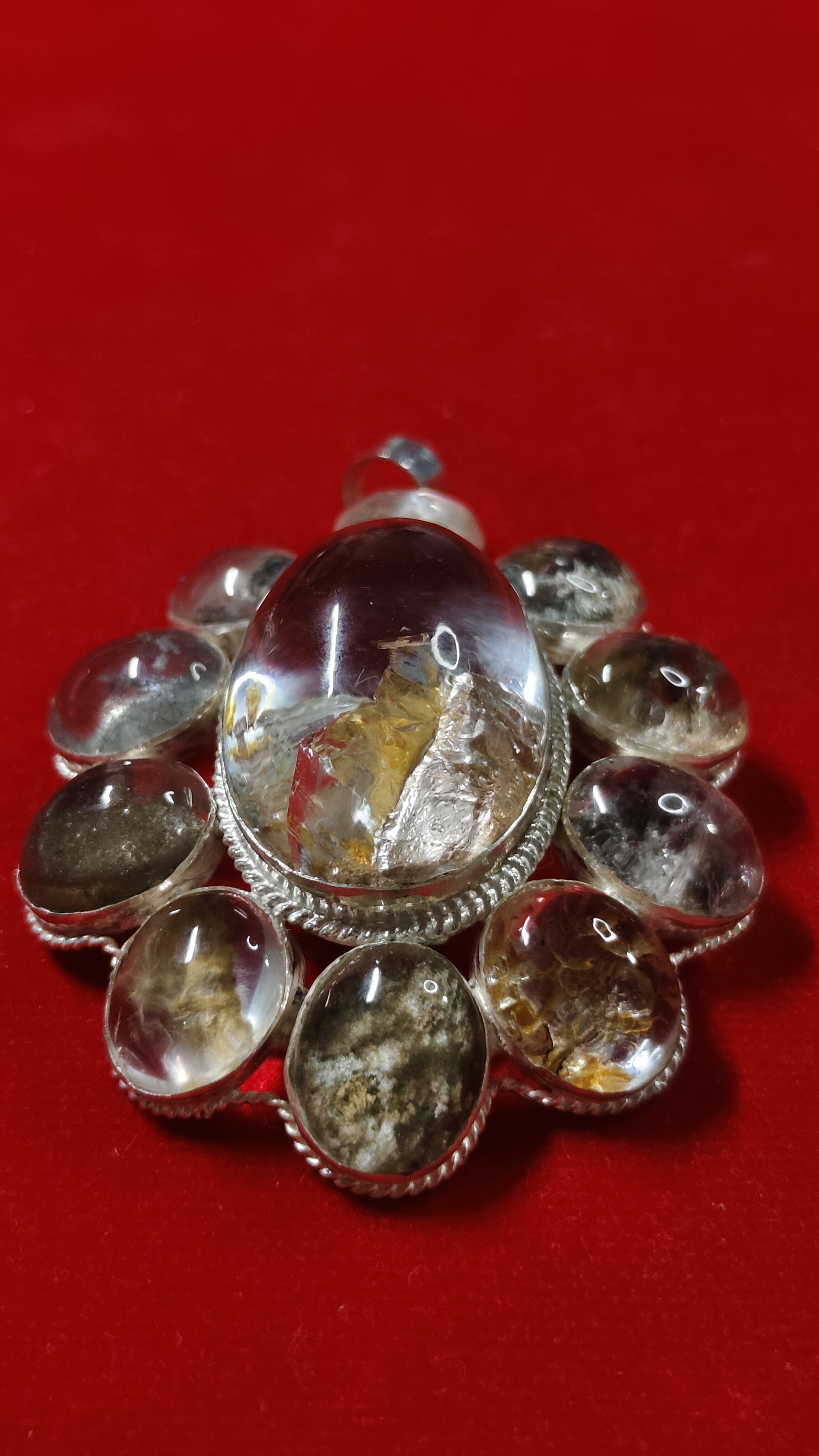 #จี้แก้วโป่งข่าม รหัสC-028