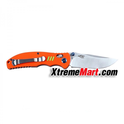มีดพับ GANZO-G7501-OR Satin 440C G10 Handle Scales Folding Knife