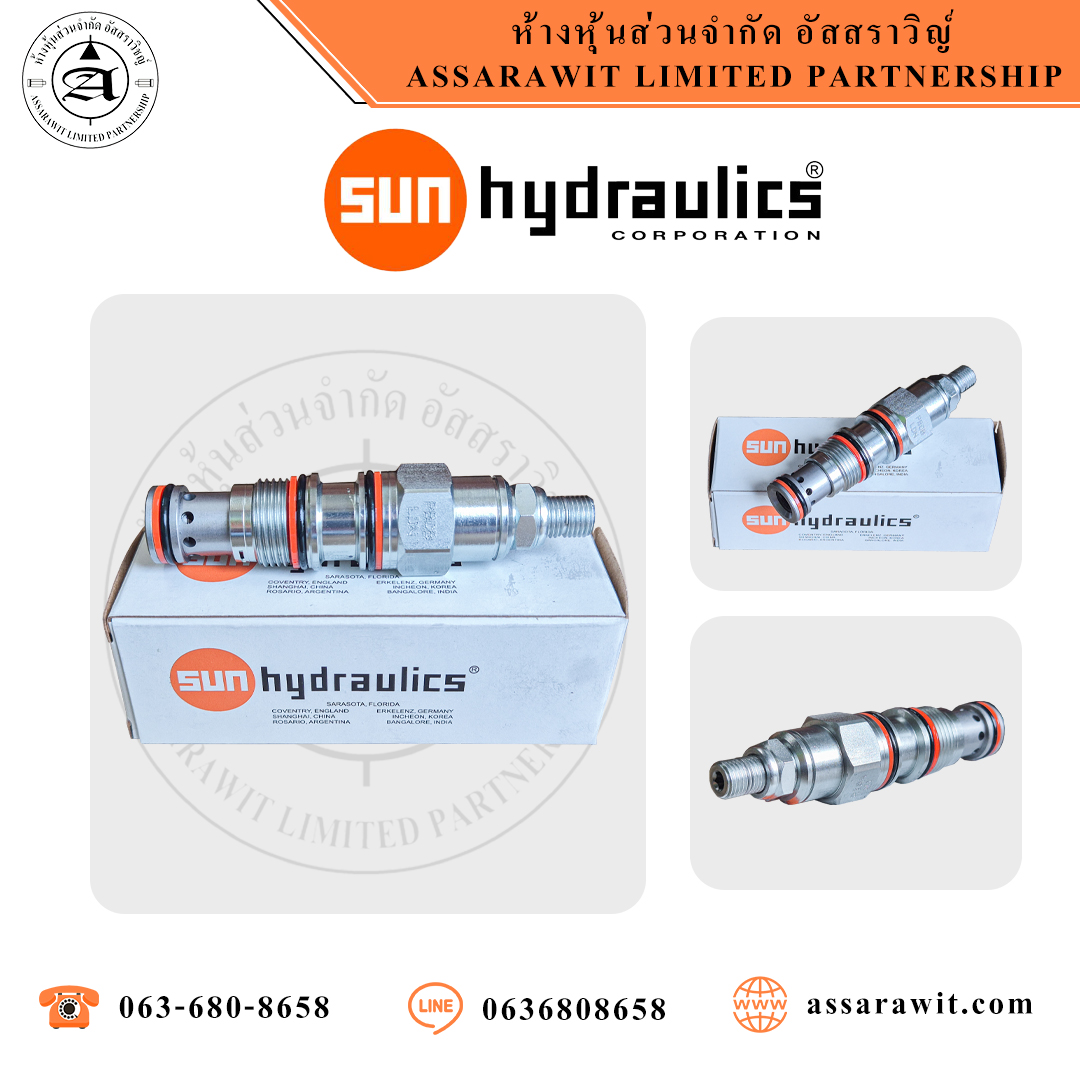 รีลีฟวาล์วแบบคาร์ทริจด์ PBDB LDN "SUN hydraulics"