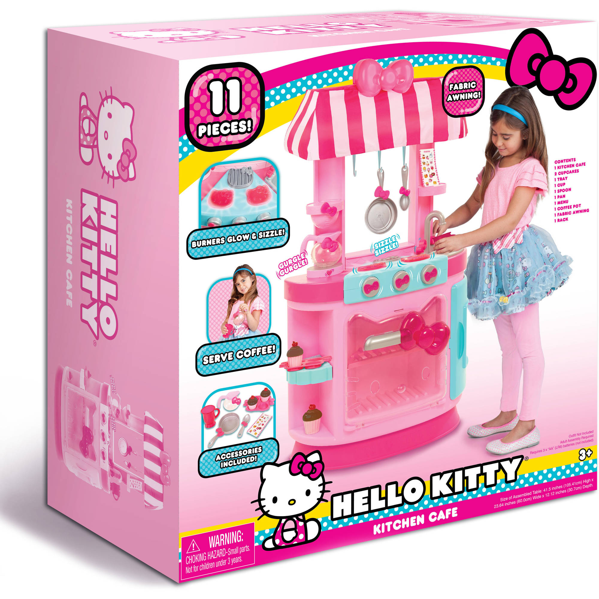 ชุดครัวจำลองสุดน่ารัก Hello Kitty Kitchen Café Set