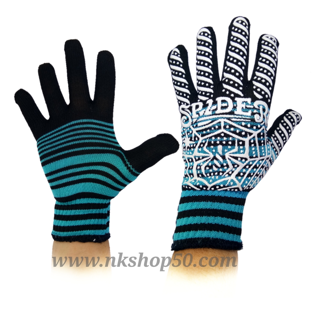 ถุงมือกันลื่นลายSpider2