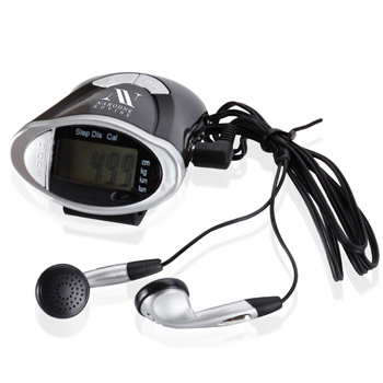 เครื่องนับก้าวอเนกประสงค์ มีวิทยุ พร้อมหูฟัง Multifunctional Pedometer With Radio