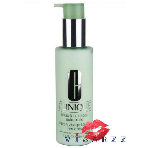 (ลดมากกว่า 35%) Clinique Liquid Facial Soap Extra-Mild 200 mL สบู่เหลวสำหรับผู้ที่ผิวมันบริเวณทีโซนและผิวผสม