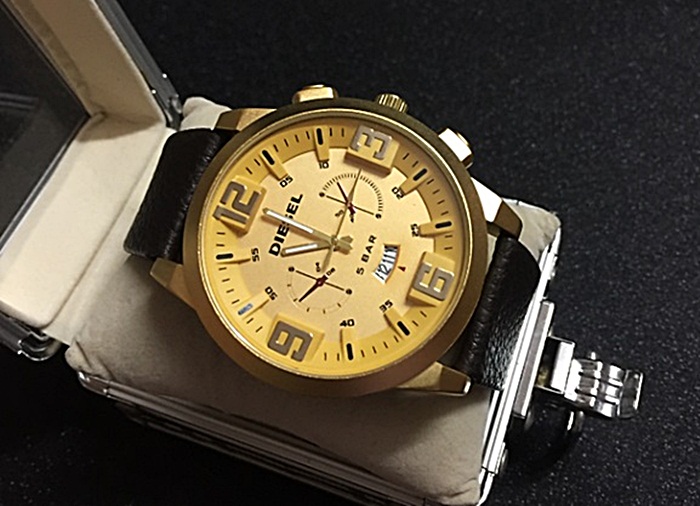 นาฬิกา Diesel สีทอง เกรด AAA