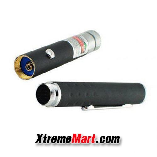 ปากกาเลเซอร์แสงสีเขียว 5 หัว ถอดเปลี่ยนได้ 5 in 1 Green Lasre Pointer