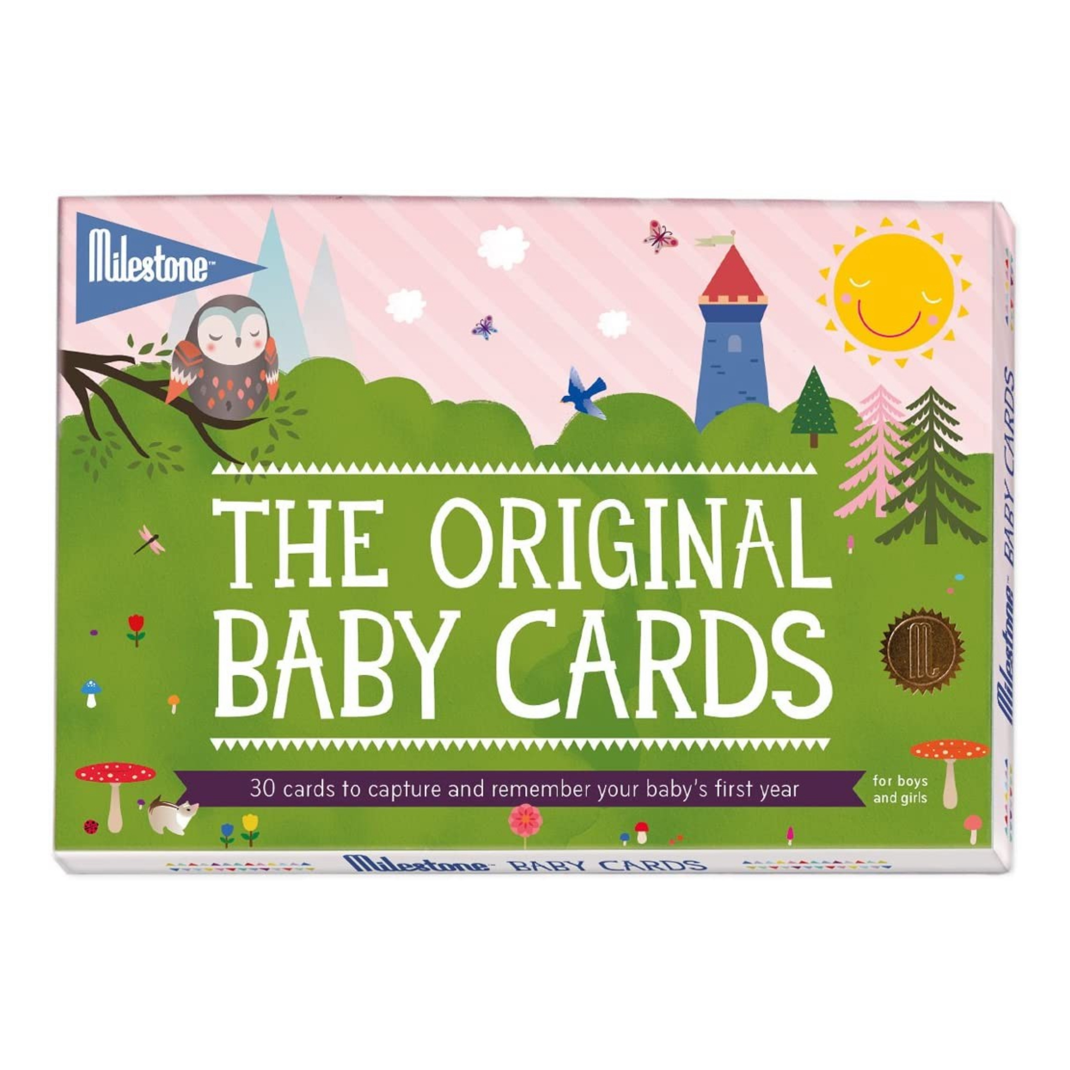 การ์ดไมล์สโตนอายุและพัฒนาการของลูกน้อย Milestone The Original Baby Cards