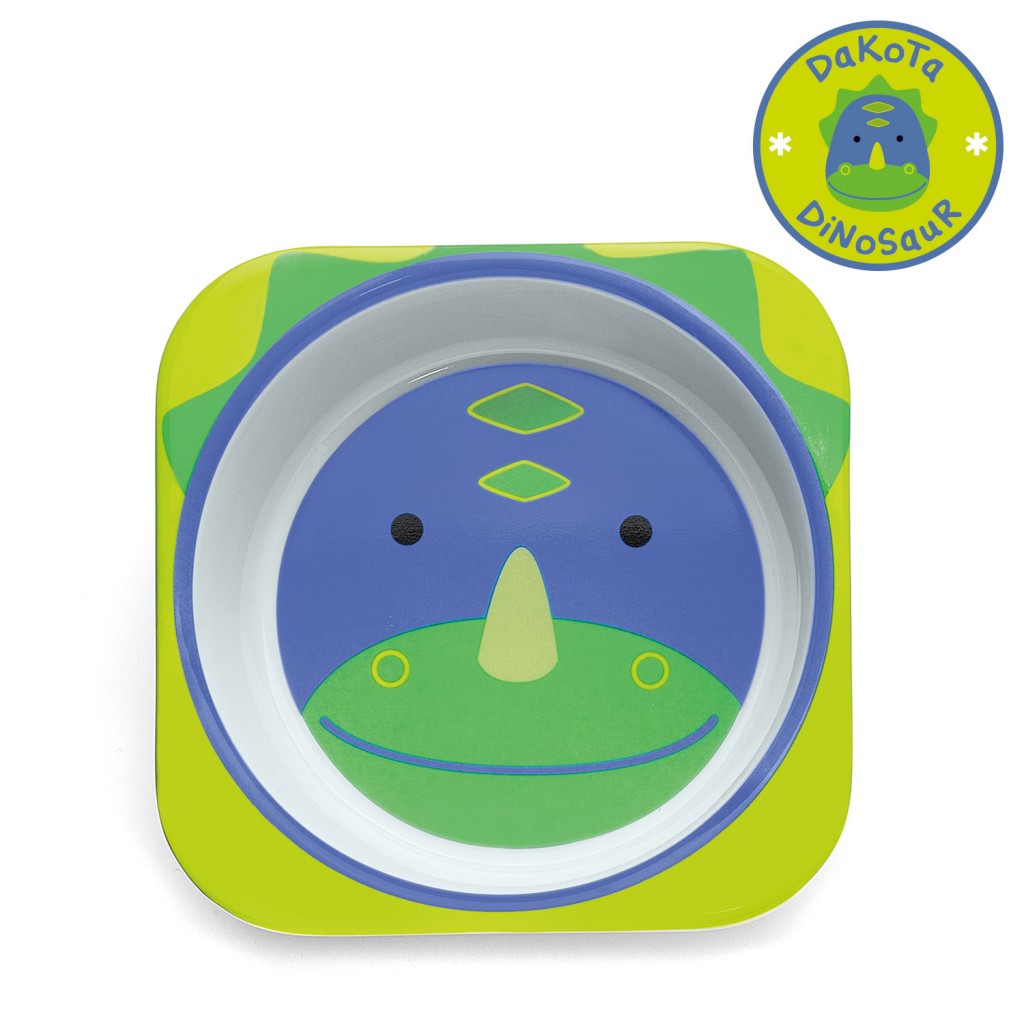 ชามอาหารสำหรับเด็ก Skip Hop รุ่น Zoo Bowls (Dinosaur)