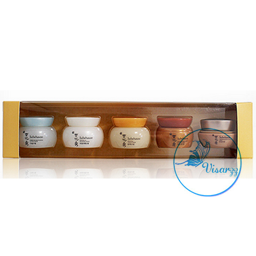 Sulwhasoo Cream Kit 5 Items ชุดทดลองที่รวมครีมตัวดังของ Sulwhasoo ถึง 5 สูตรความงาม