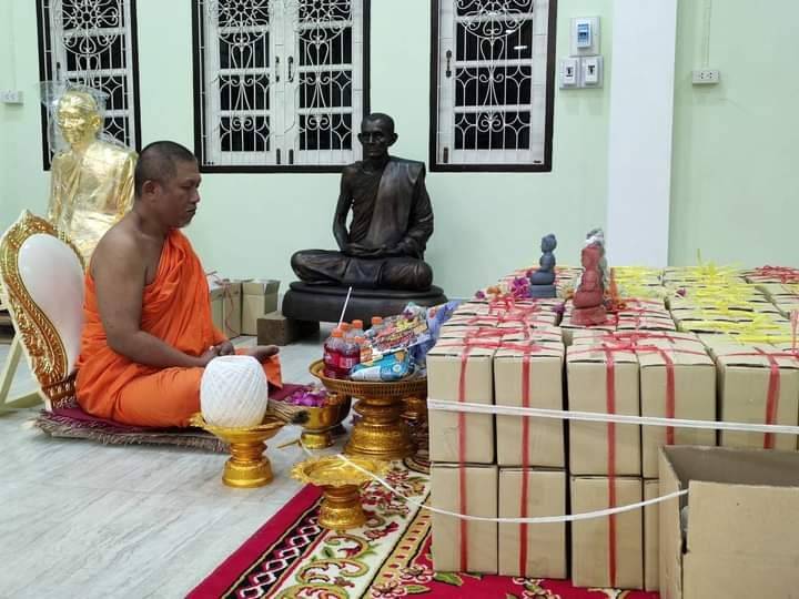 รูปหล่อ กุมารเทพนิมิต รุ่น1 (ขนาดหน้าตัก 4.5นิ้ว) เนื้อปูนแข็งผสมมวลสาร ปี2564 #รับประกันแท้