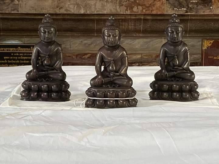 พระกริ่ง โสนันโท (ปลุกเสกที่วัดของหลวงปู่ปาน วัดบางนมโค) (ขนาดตั้งบูชา สูง11นิ้ว กว้าง6นิ้ว ลึก4.5นิ้ว) เนื้อทองเหลือง ปี2565 (จัดสร้าง108องค์) #รับประกันแท้ - ปลุกเสกโดย หลวงตาชลอ วิมโล (ศิษย์หลวงพ่อฤาษี วัดท่าซูง)