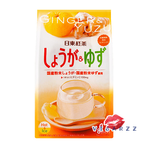 (Exp.11/26) Nitto Ginger & Yuzu Tea 8 ซอง ชาส้มยูสุผสมขิง ชงได้ทั้งร้อนและเย็น ชาญี่ปุ่น ช่วยให้ร่างกายรู้สึกสดชื่นและผ่อนคลาย