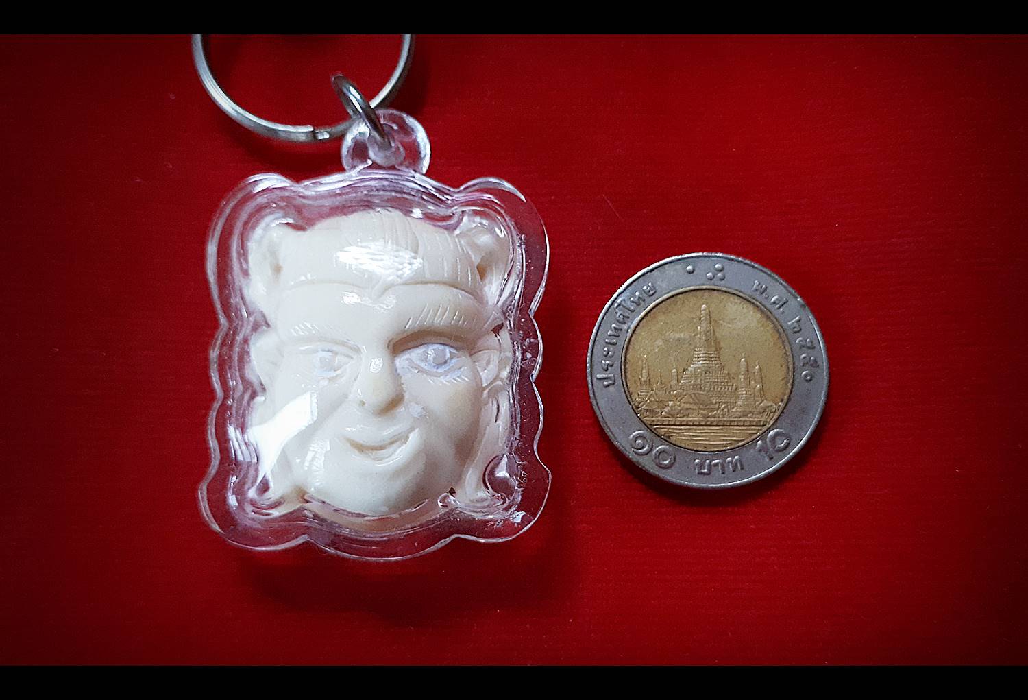 กุมารทอง หนูแดง คงเพชร รุ่น หนูให้รวย ปี2558 (งาช้างแกะ) #รับประกันแท้ - สำนัก บ้านกุหลาบราชันย์