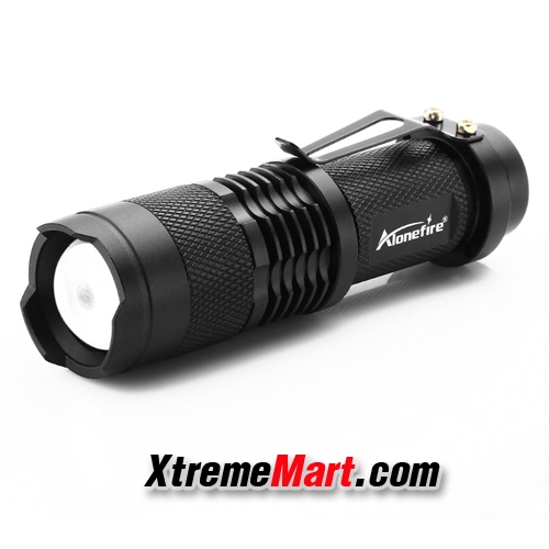 ไฟฉาย mini UV Alonefire รุ่น SK68 UV 395nm flashlight ซูมได้