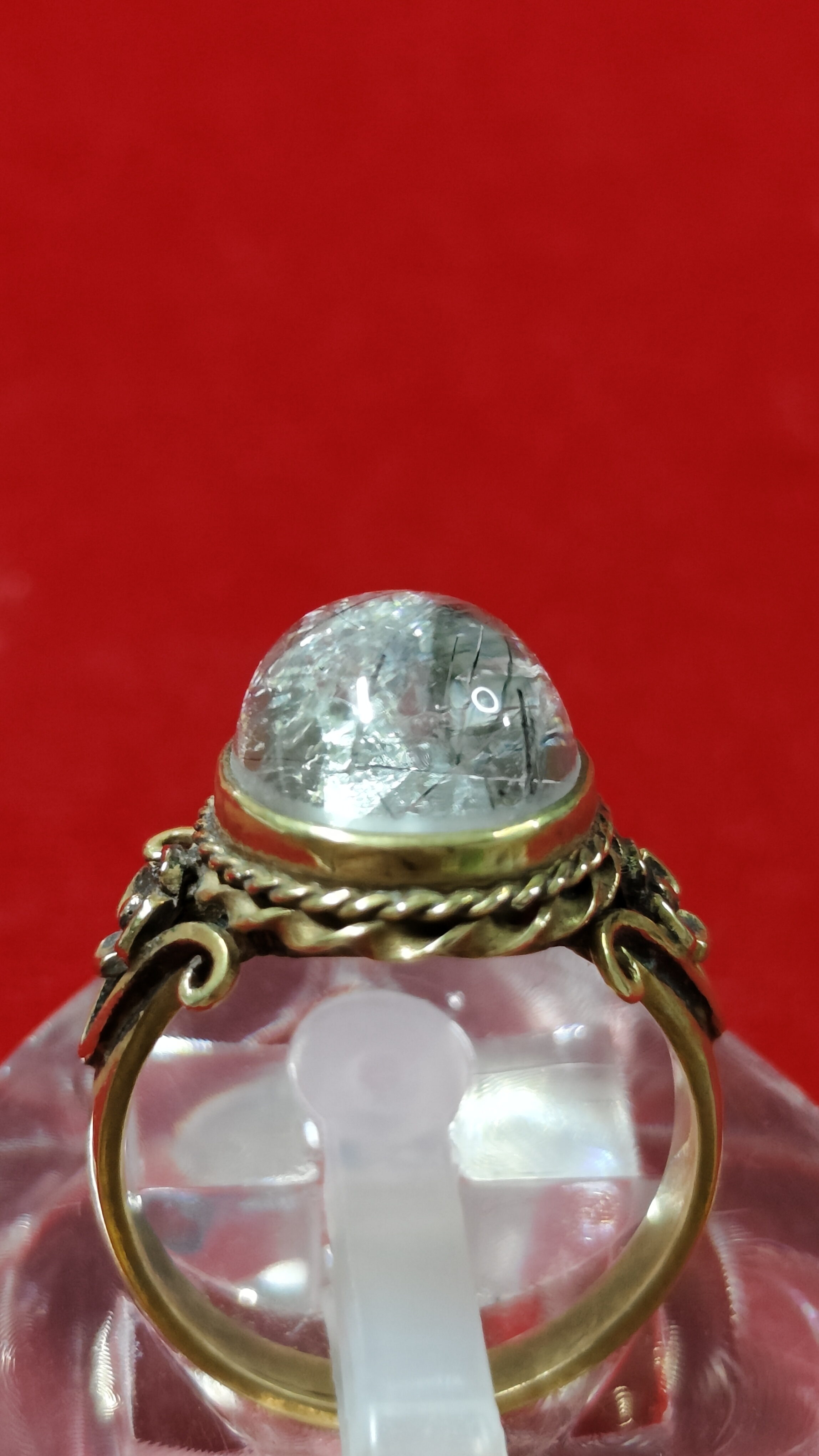 #แหวนแก้วโป่งข่าม รหัสR-0081