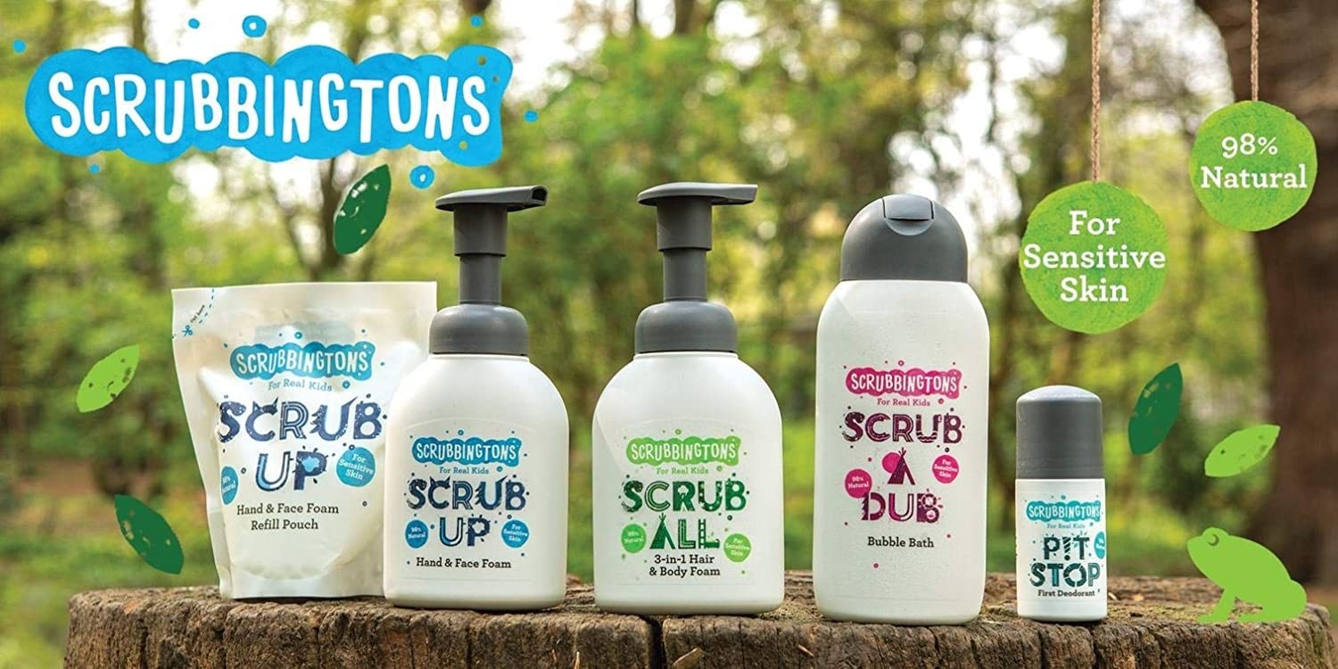 โรลออนระงับกลิ่นกายสำหรับเด็ก Scrubbingtons For Real Kids First Deodorant - Pit Stop