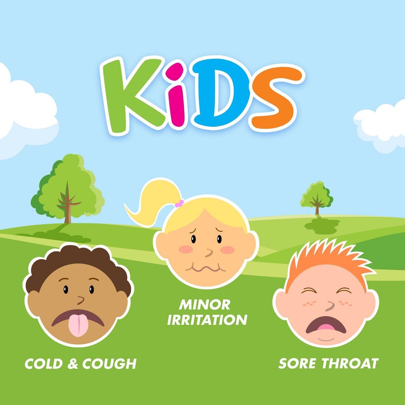 อมยิ้มบรรเทาอาการไอระคายคอสำหรับเด็ก HALLS Kids Sore Throat & Cough Pops (Strawberry)