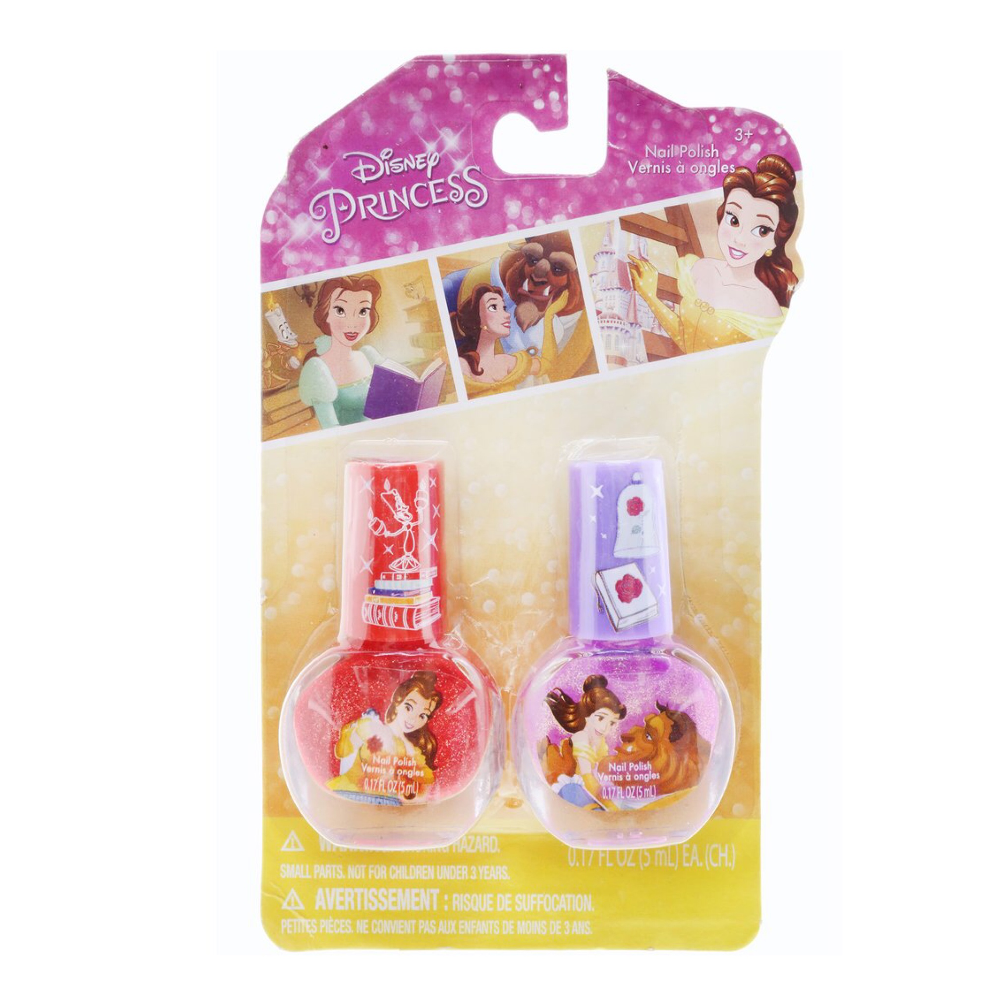 ชุดยาทาเล็บปลอดสารพิษสำหรับเด็ก Townleygirl 2-Pack Nail Polish Set (Beauty & the Beast)