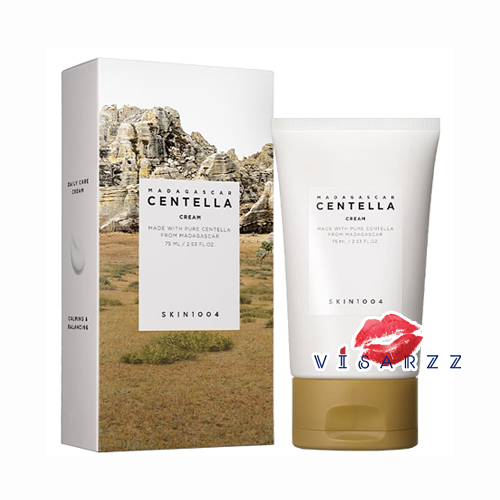 Exp 04/23 (Cream 75mL) SKIN1004 Madagascar Centella Cream ครีมบำรุงผิวด้วยสารสกัดบริสุทธิ์จากมาดากัสการ์ พร้อมปรับความกระจ่างใส บำรุงให้ความชุ่มชื้น พร้อมเก็บกักความชุ่มชื้นให้กับผิวและดูแลปัญหาริ้วรอยแห่งวัยอย่างอ่อนโยน