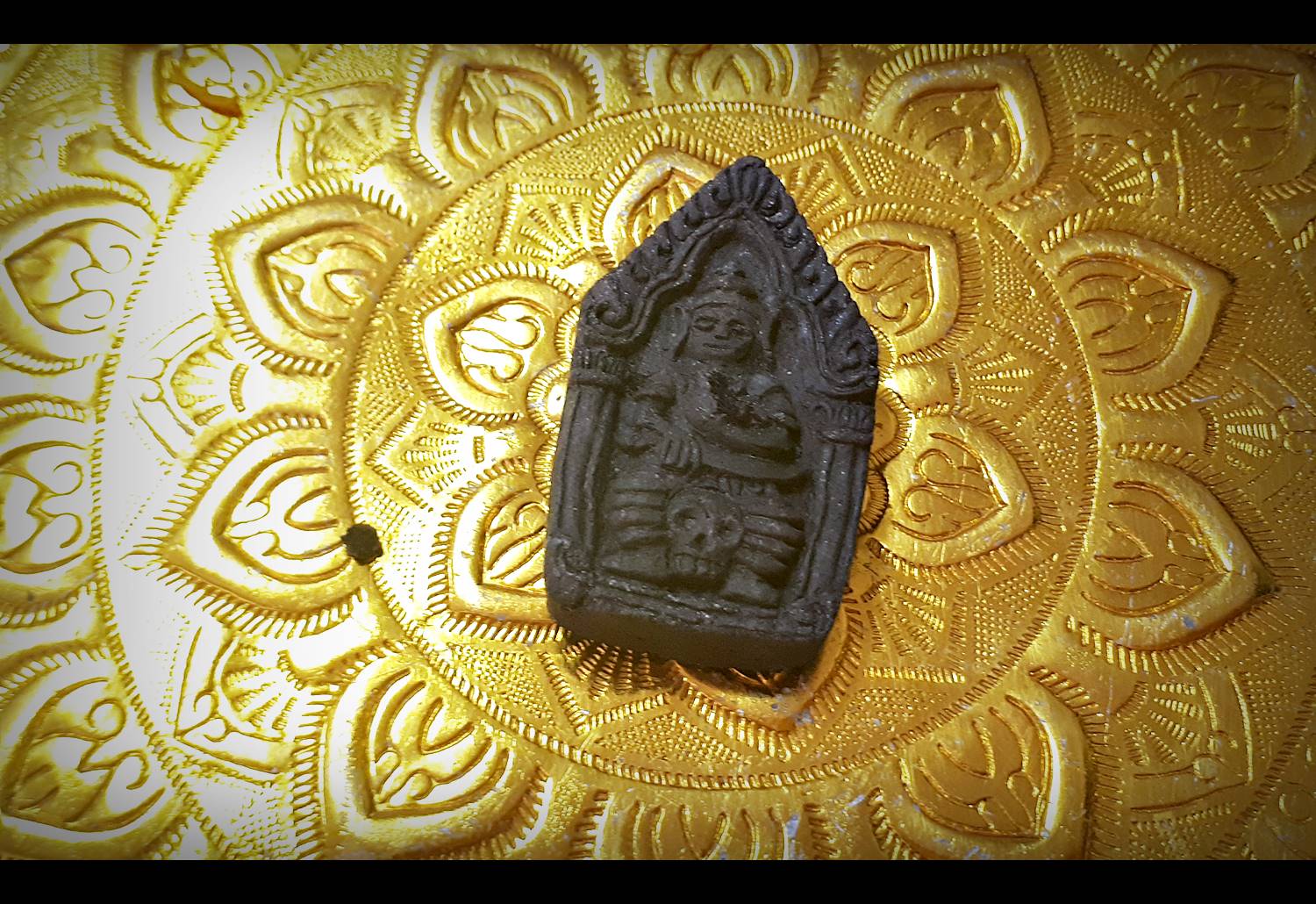 ขุนแผน (ขี่โหงพราย) เนื้อผง #รับประกันแท้และทันยุคเสก - อ.ปู่เม่า แย้มทับ