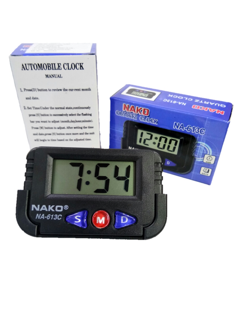 นาฬิกาตั้งโต๊ะ นาฬิกาติดรถยนต์NAKO รุ่น NA-623C