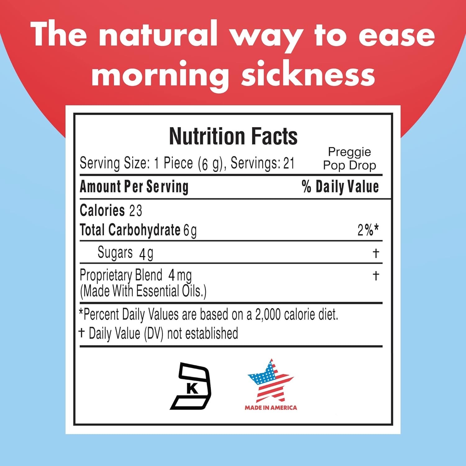 ลูกอมบรรเทาอาการแพ้ท้อง Three Lollies Preggie Pop Drops