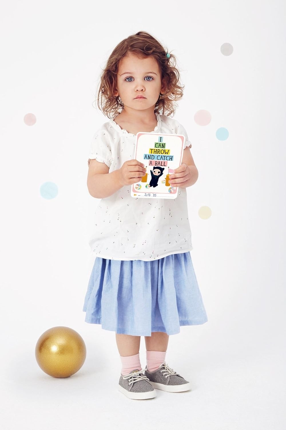 การ์ดไมล์สโตนอายุและพัฒนาการของเด็กวัยเตาะแตะ Milestone The Original Toddler Cards