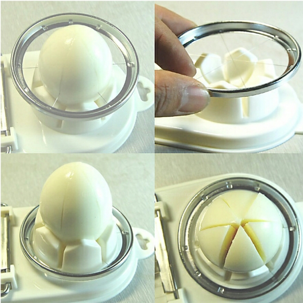 ที่หั่นไข่ต้ม ผ่าไข่ต้มเป็นชิ้น