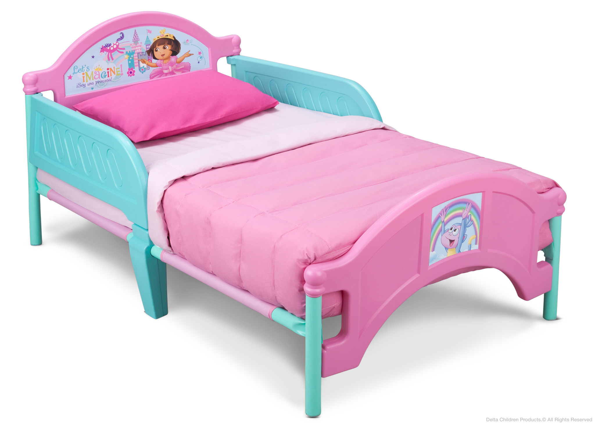 ชุดเฟอร์นิเจอร์ห้องนอนสำหรับลูกน้อย Delta Children Room-in-a-Box (Dora the Explorer)