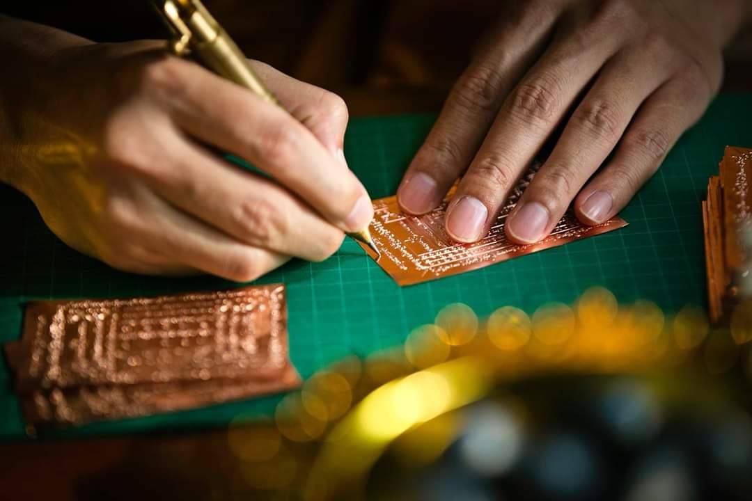 ตะกรุดมหาระงับ รุ่นแรก เนื้อทองแดง ปี2563 #รับประกันแท้