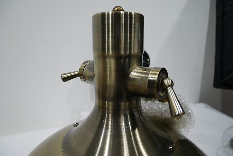 โคมไฟแขวนเพดาน Roberts Series สีเงินดำ [RBS03]