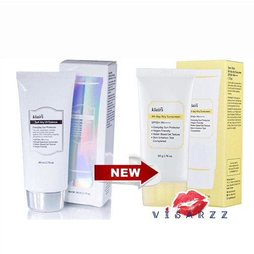(รุ่นใหม่ แท้ฉลากไทย 50g) Dear Klairs All-day Airy Sunscreen SPF50+ PA++++ ครีมกันแดดสำหรับผิวแพ้ง่าย Water Base เนื้อกึ่งเจล เกลี่ยง่าย ไม่เป็นคราบ ให้ความรู้สึกบางเบาและไม่เหนอะหนะ กันแดดได้ดีเยี่ยมทั้ง UVA และ UVB