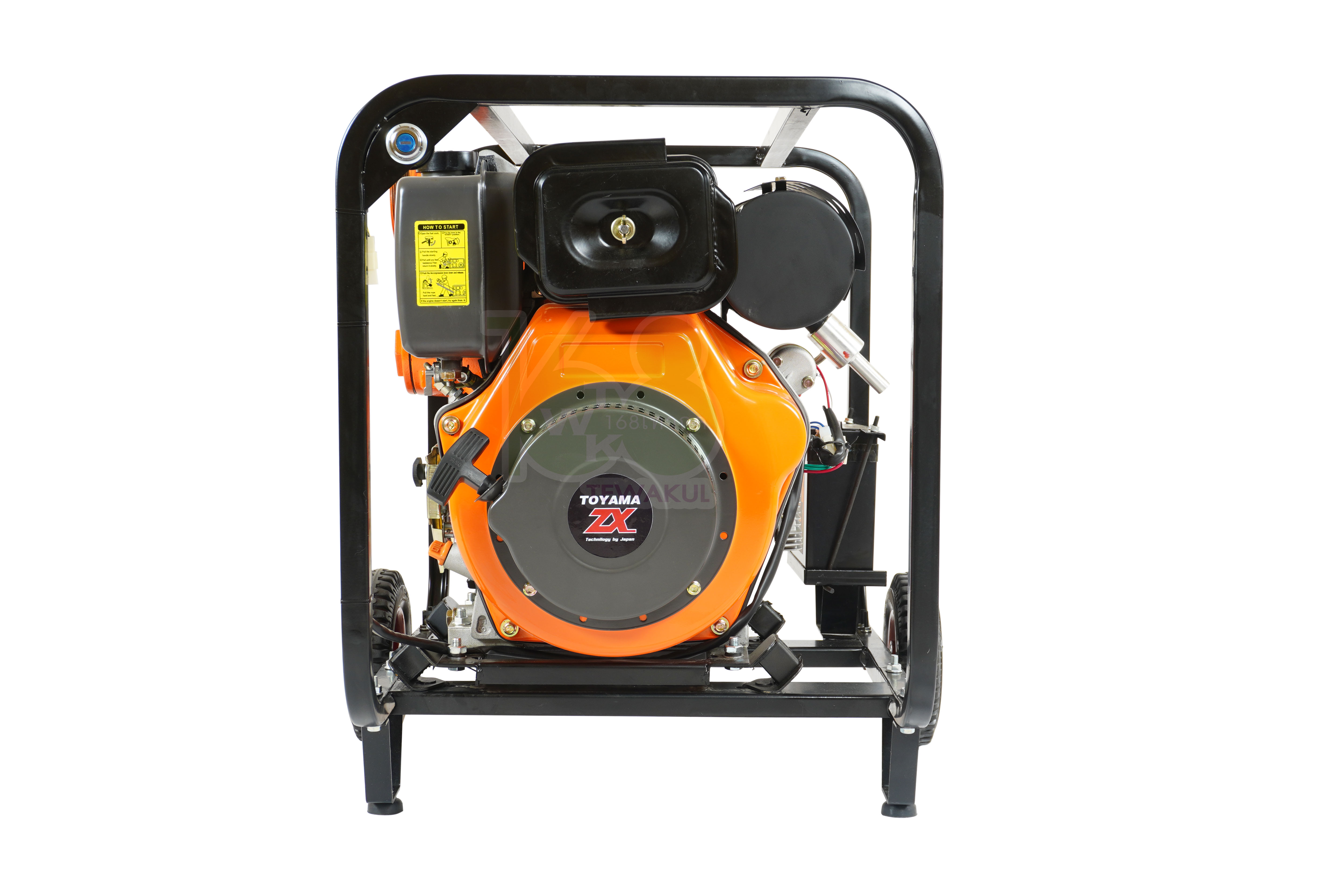 เครื่องสูบน้ำดีเซลแรงดันสูงTOYAMA รุ่นZX13