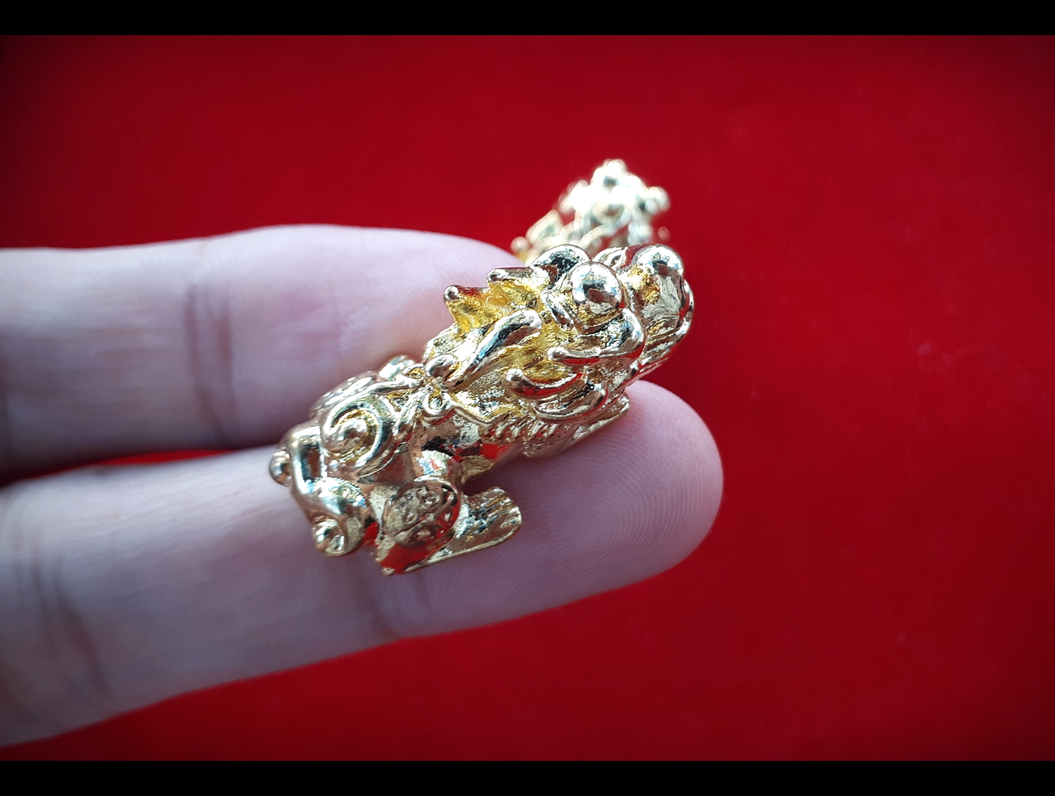 ปีเซียะ เนื้อโลหะทองเหลืองชุบทอง (ขายปลีก ขายส่ง)